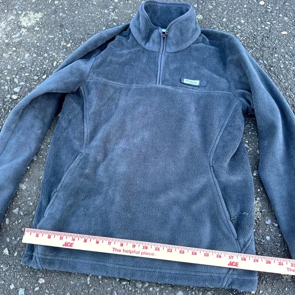 Columbia Men's Steens Mountain Quarter Zip Fleece Jacket Collegiate‎ Navy Medium